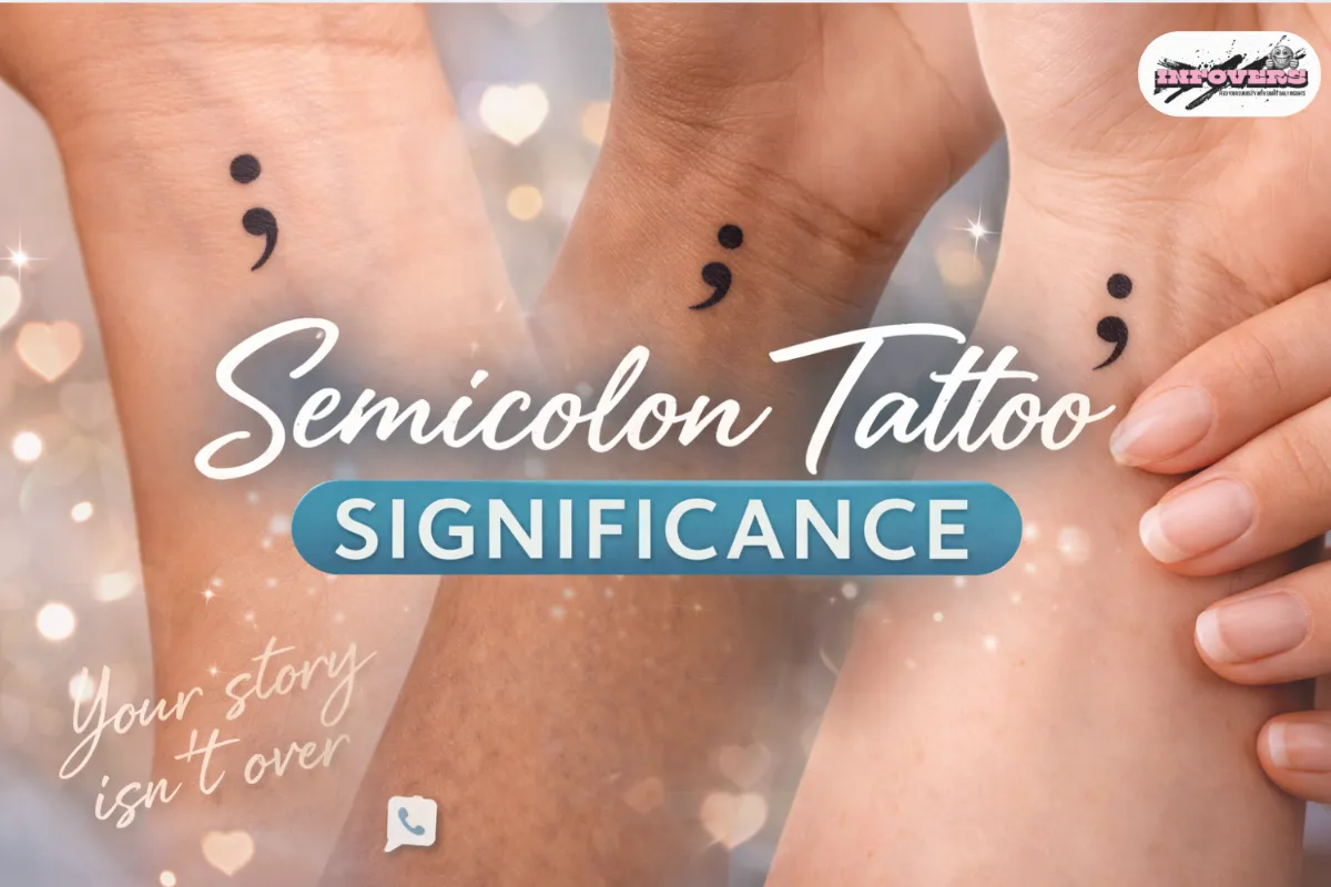Semicolon Tattoo Significance – What It Really Means