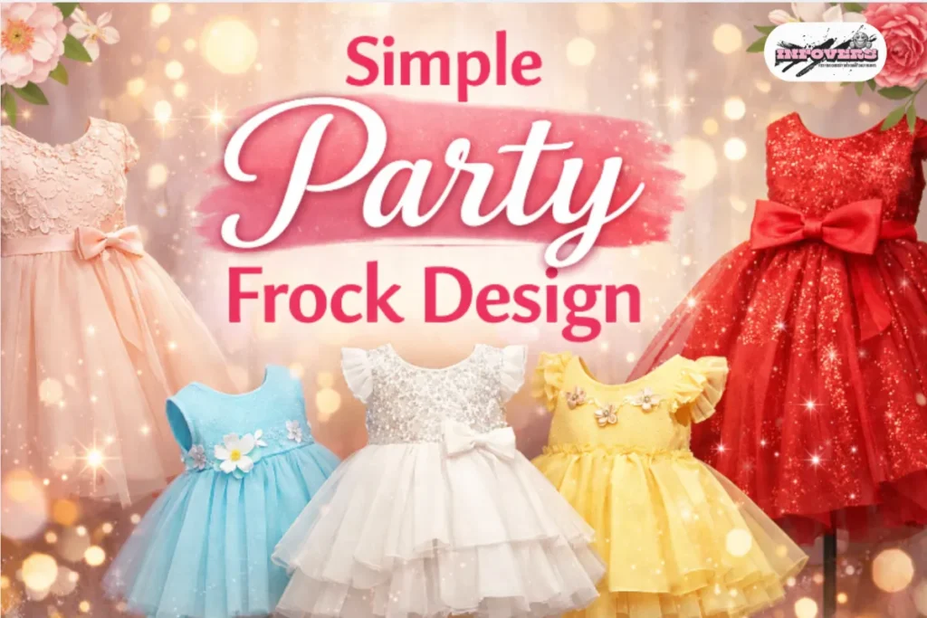 Simple Party Frock Design