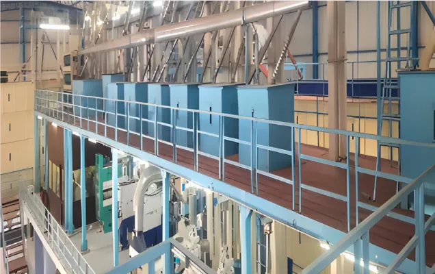 Duct System for Bran Collection