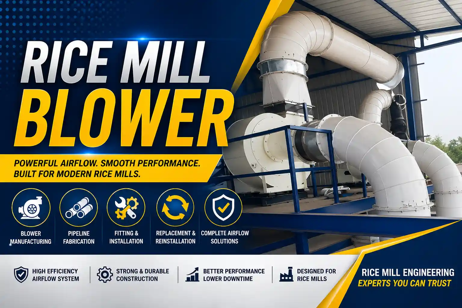 RICE MILL BLOWER