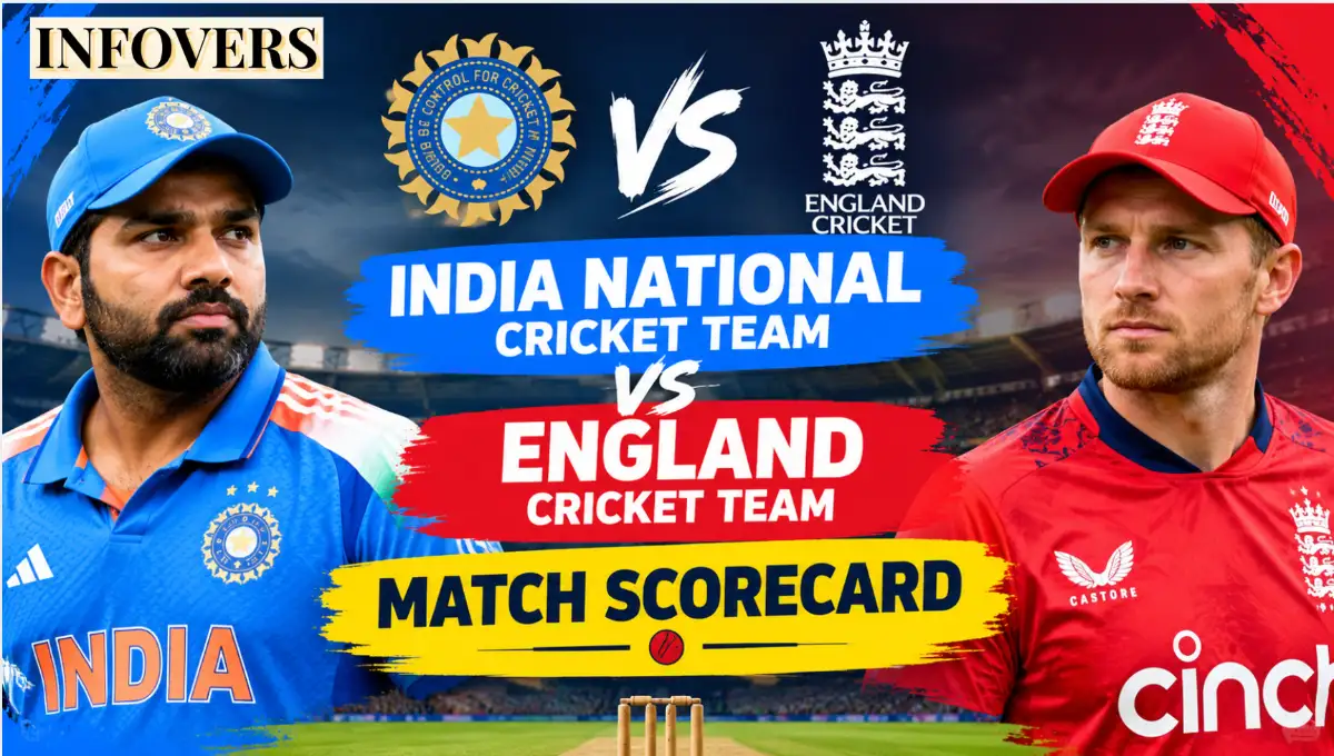 India National Cricket Team vs England Cricket Team Match Scorecard