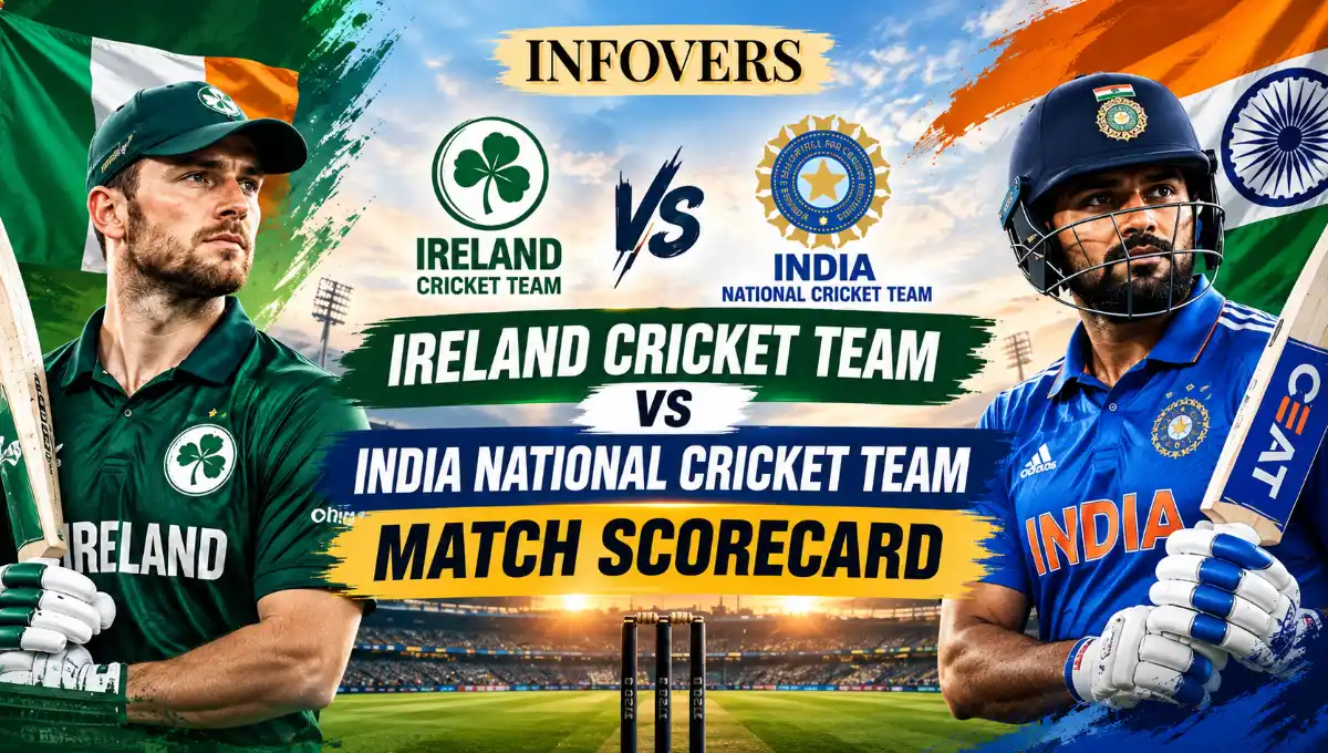 ireland cricket team vs india national cricket team match scorecard