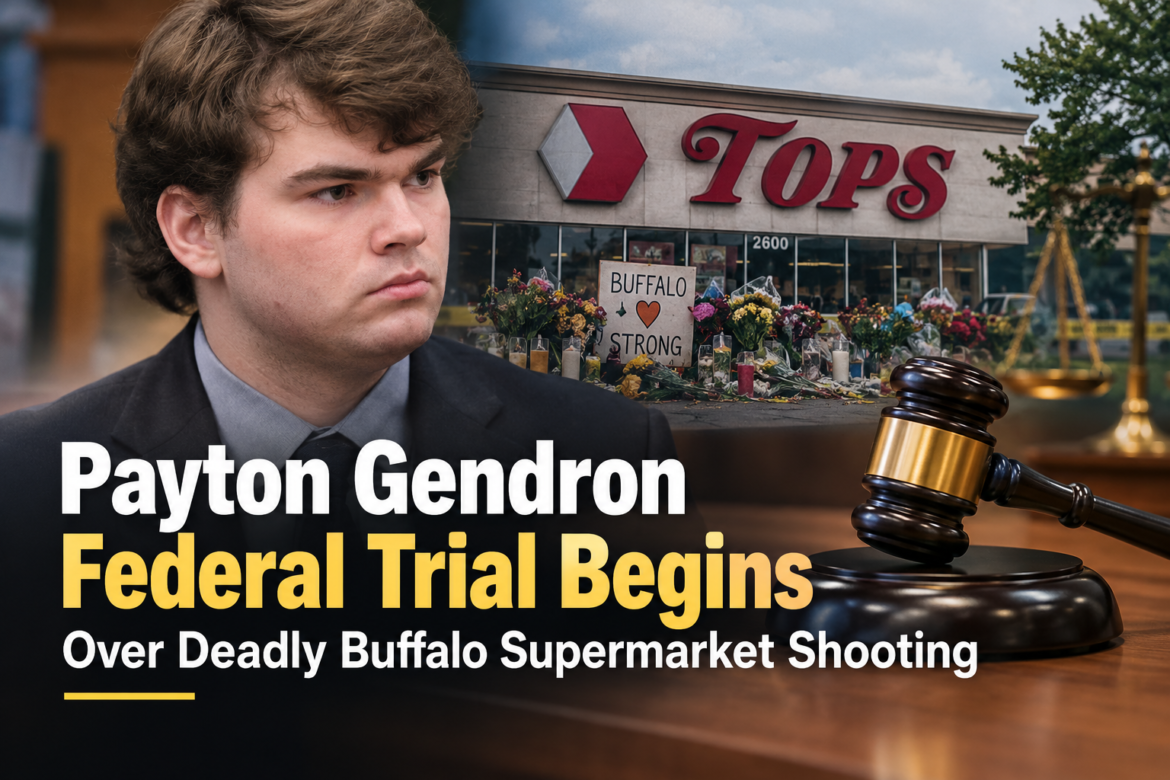 Payton Gendron Federal Trial Begins