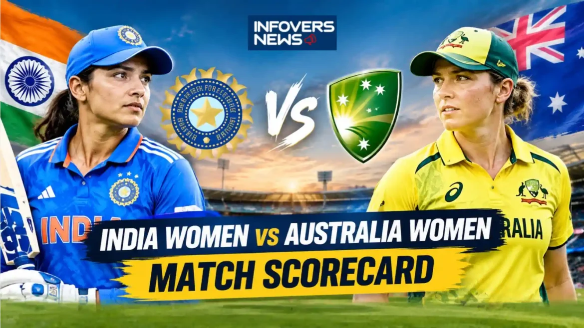 India Women vs Australia Women Match Scorecard