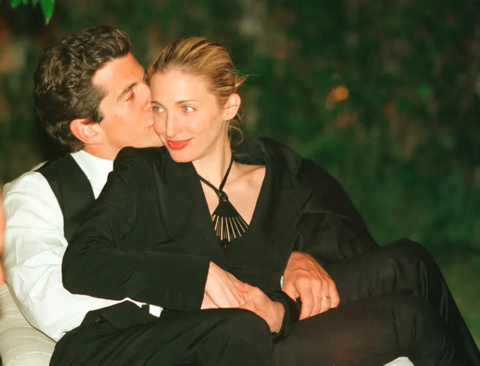 JFK Jr. and Carolyn Bessette-Kennedy in May 1999, just a few months before their tragic passing.