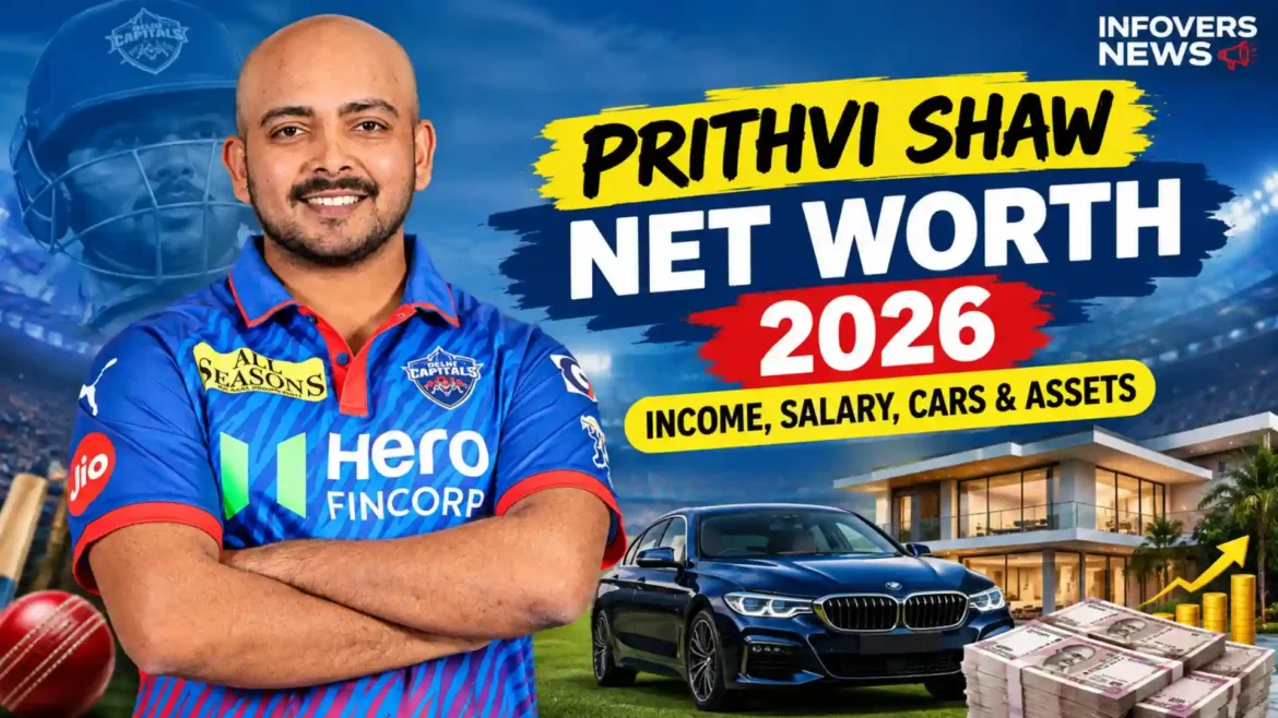 Prithvi Shaw Net Worth