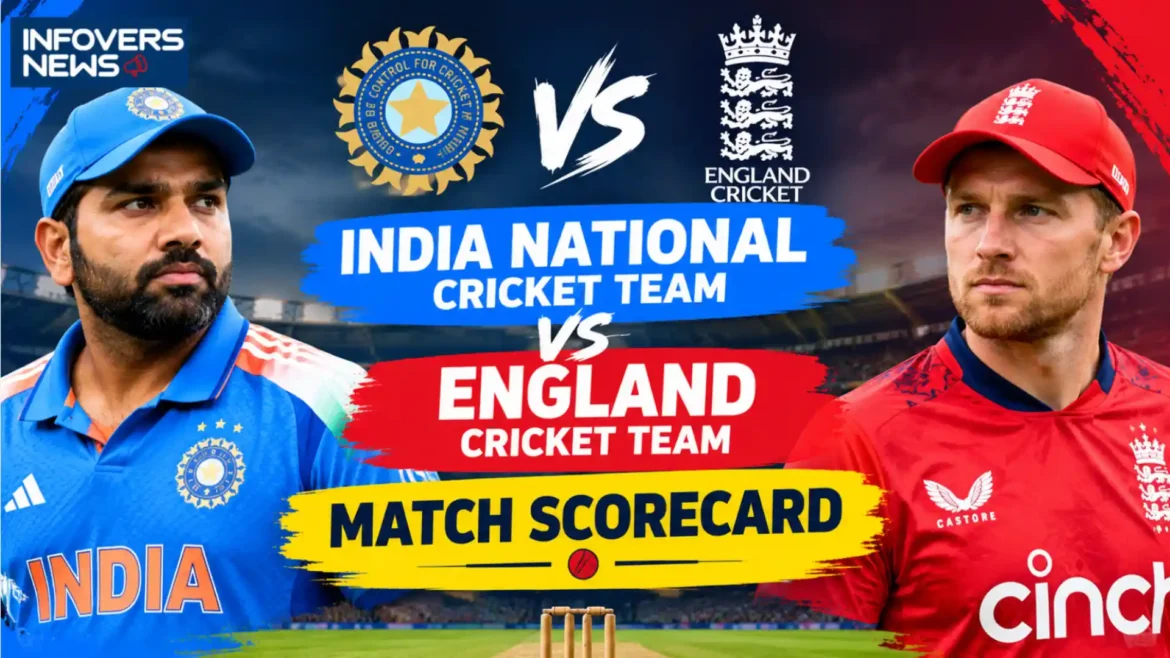 india national cricket team vs england cricket team match scorecard